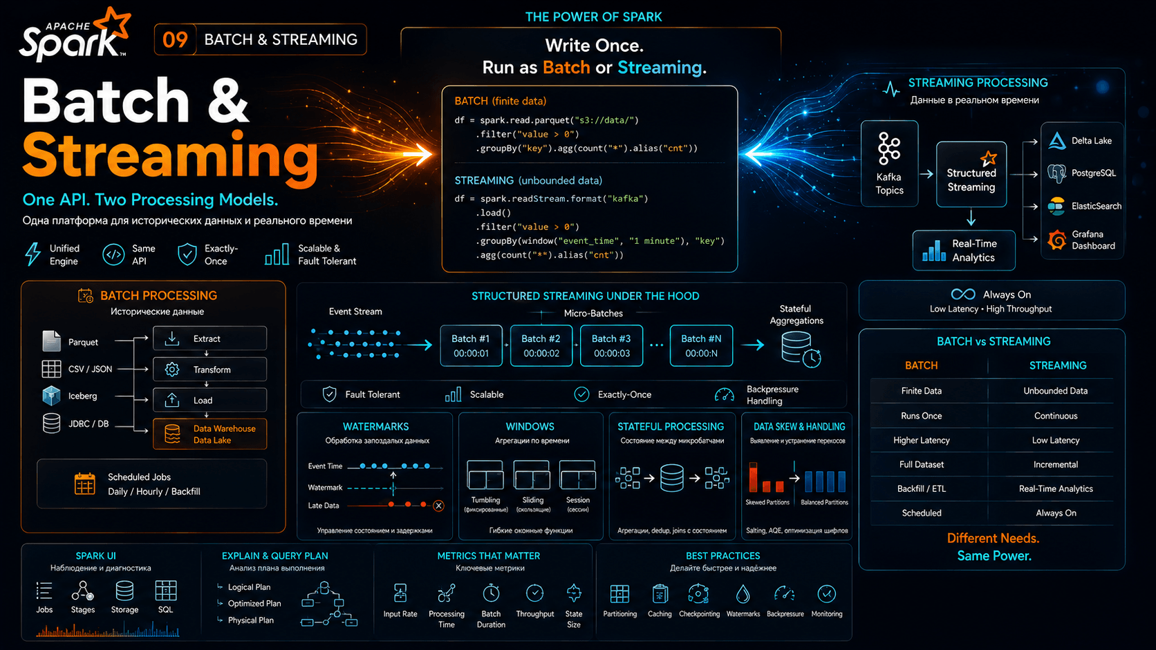 Batch + Streaming Patterns